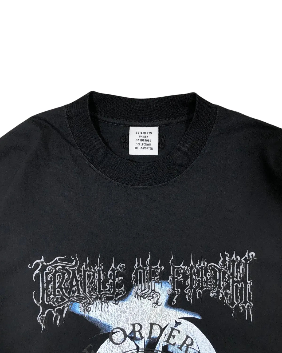 VETEMENTS / COF FILTHY SECRET OVERSIZED T-SHIRT (UCF76TR600B)
