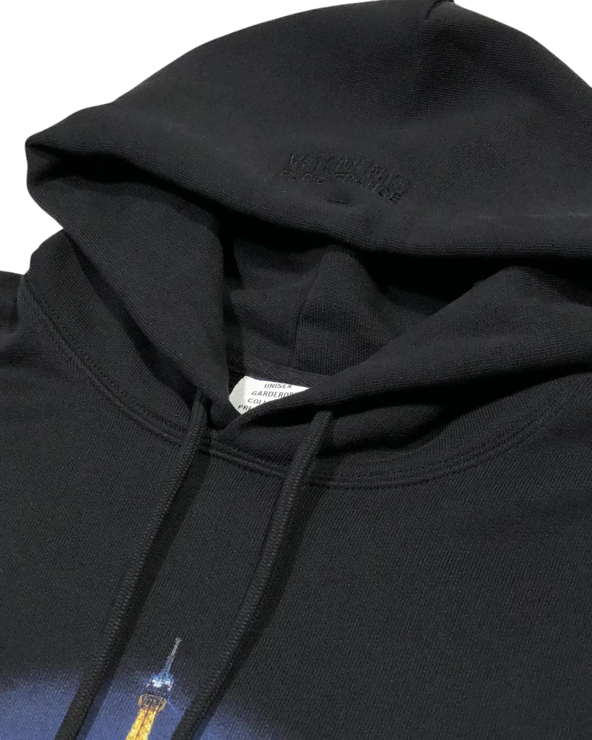 VETEMENTS / NIGHT IN PARIS OVERSIZED HOODIE (UH76HD410B)