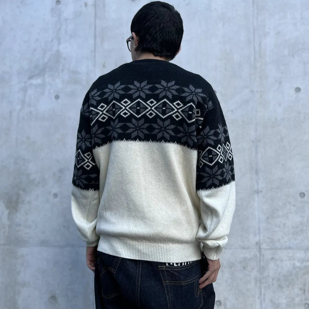 SEQUEL / NORDIC CREW NECK KNIT (SQ-23AW-KN-03)