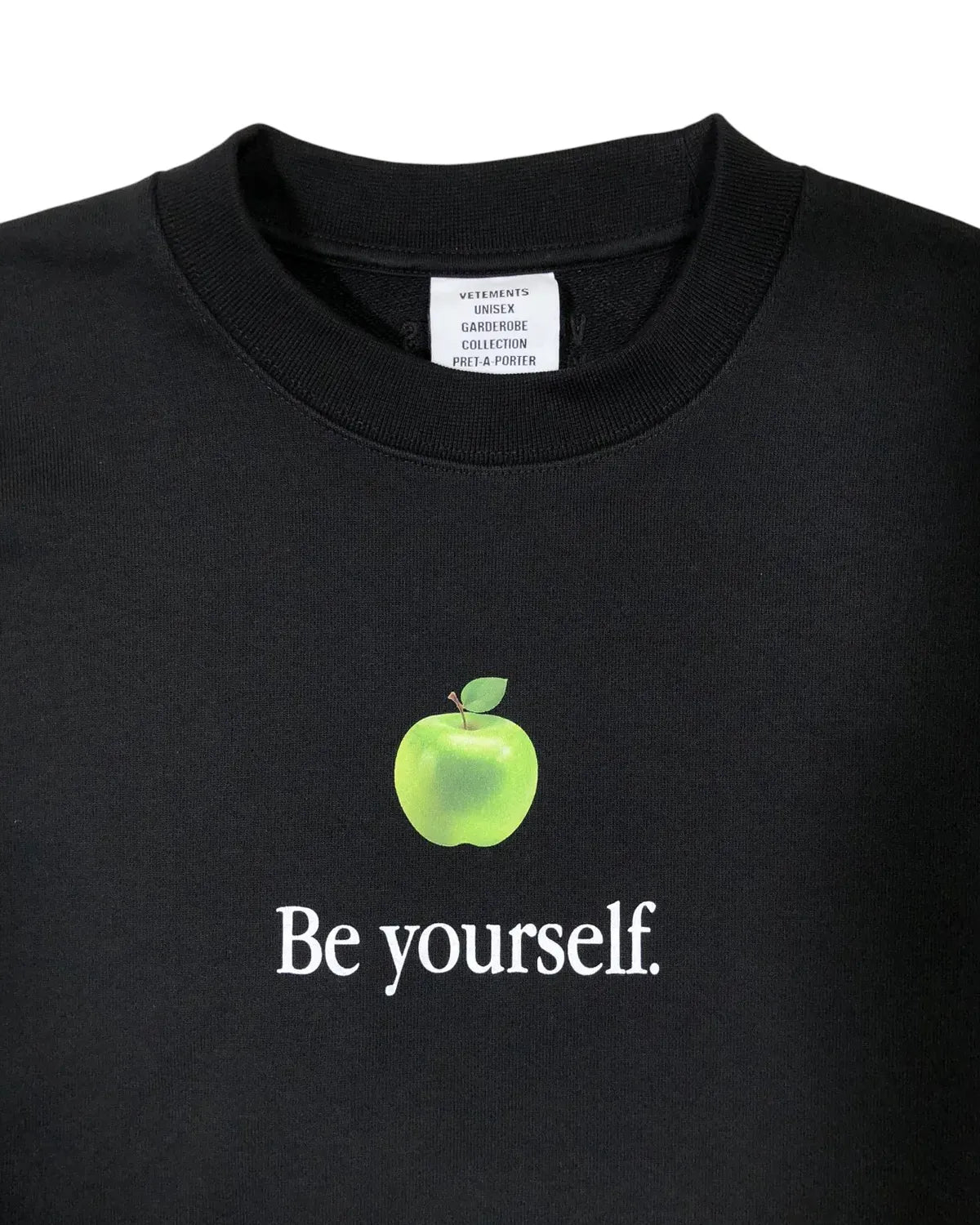 VETEMENTS / BE YOURSELF OVERSIZED SWEATSHIRT (UH76HD350B)