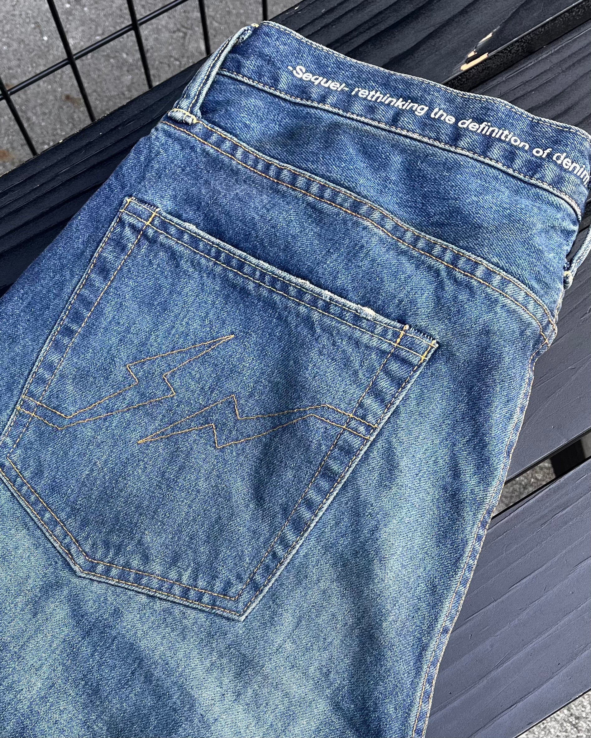 SEQUEL / × FRAGMENT DENIM PANTS (SQ-25AW-PT-09)