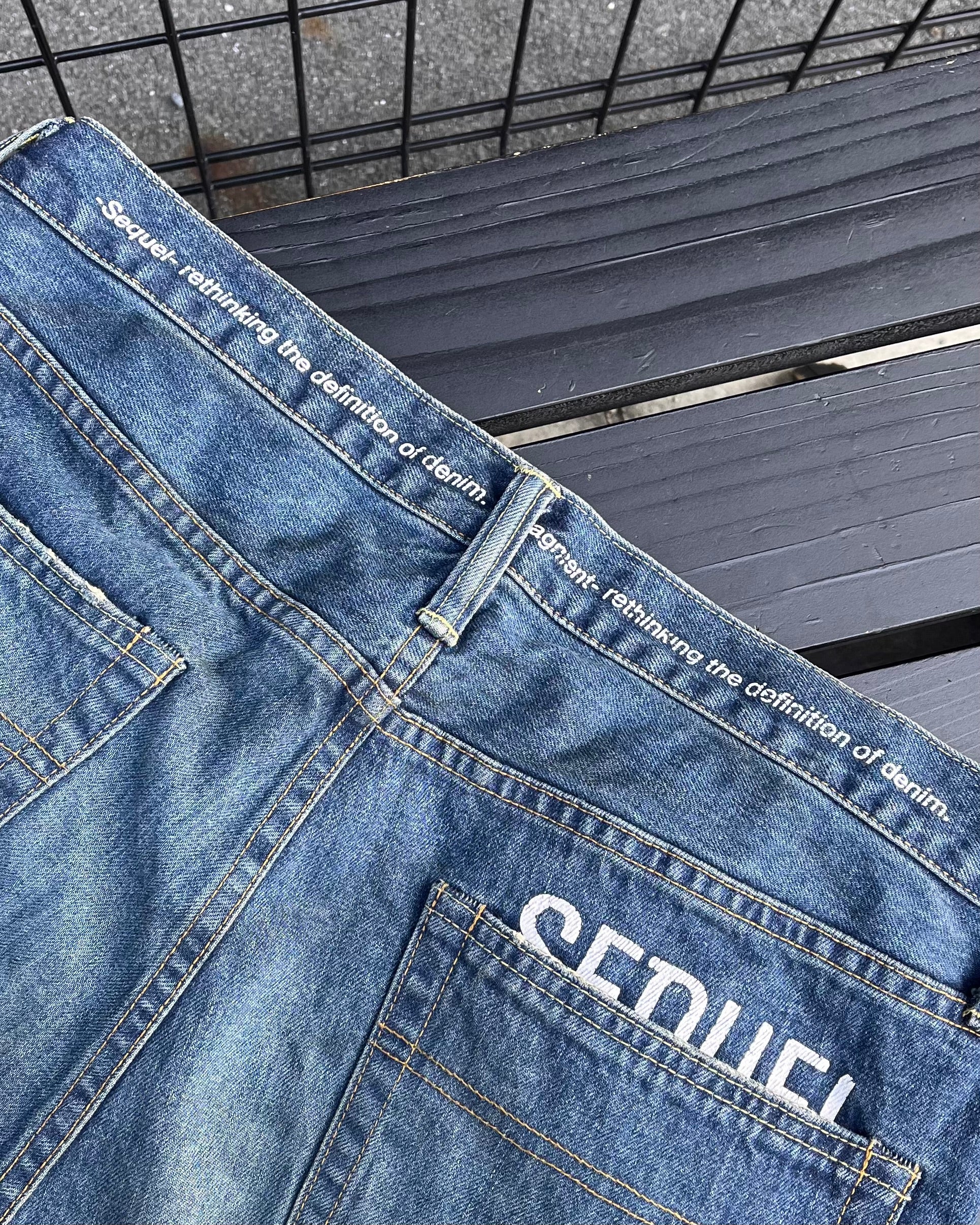 SEQUEL / × FRAGMENT DENIM PANTS (SQ-25AW-PT-09)
