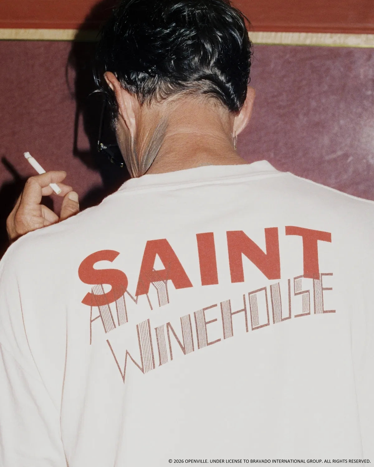 SAINT Mxxxxxx × Amy Winehouse / AMY_SS T-SHIRT/BACK TO BLK (SM-MK1-0000-C14)