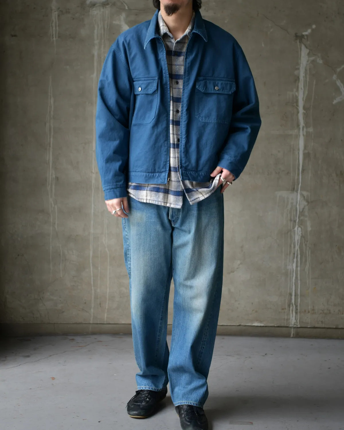 A.PRESSE / No.22 Washed Wide Denim Pants (26SAP-04-29)
