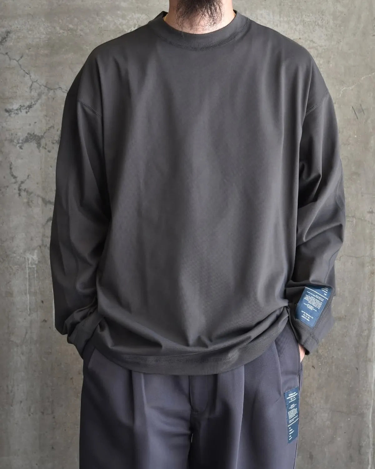 N.HOOLYWOOD TEST PRODUCT EXCHANGE SERVICE / CREW NECK LONG SLEEVE (9252-CS11-013)