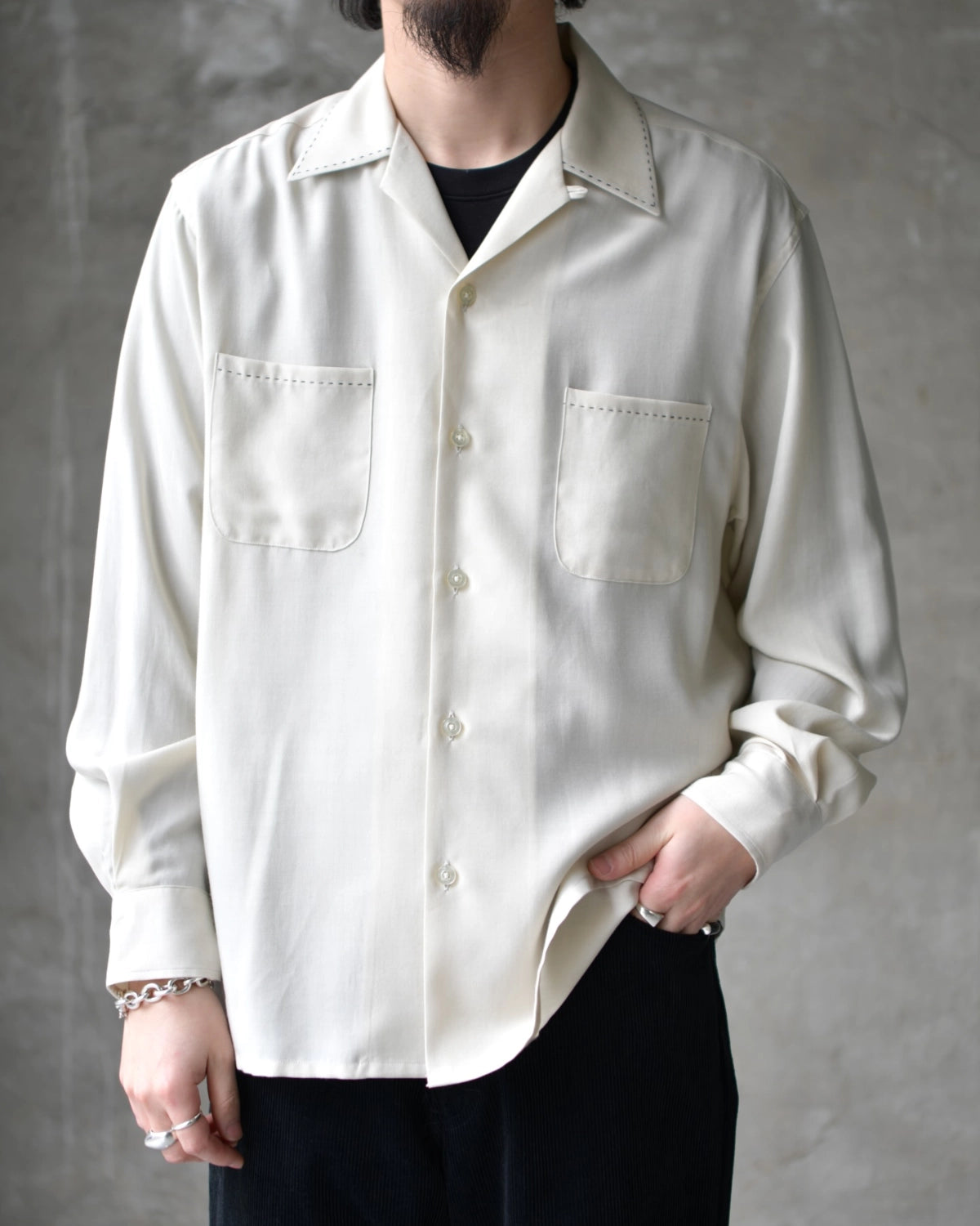 WACKO MARIA / 50's SHIRT L/S -TYPE-1- (26SSE-WMS-OC01)