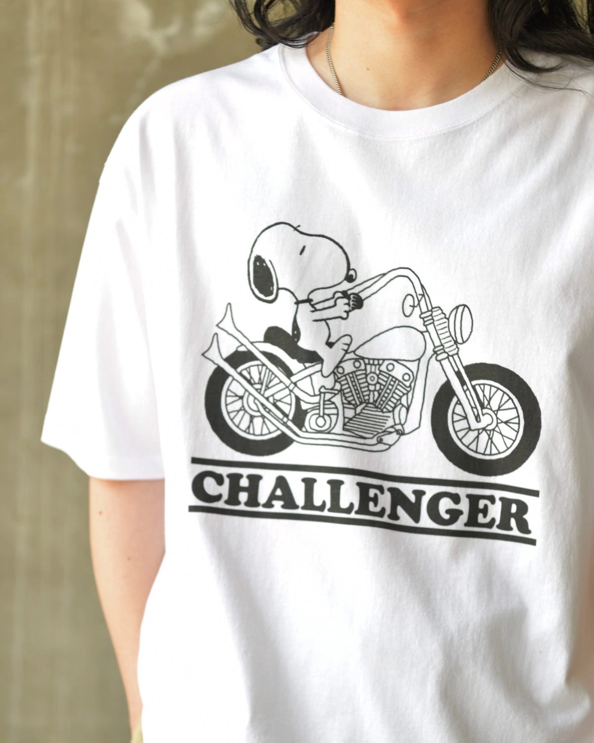 CHALLENGER / SNOOPY TEE (CLG-TS 026-007)
