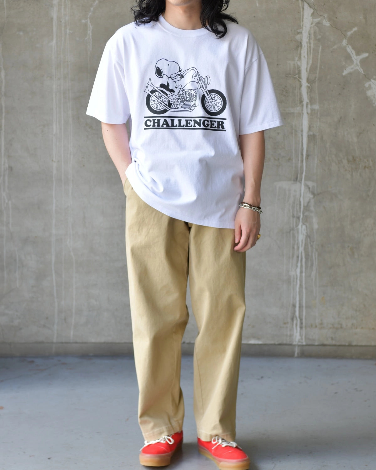 CHALLENGER / SNOOPY TEE (CLG-TS 026-007)