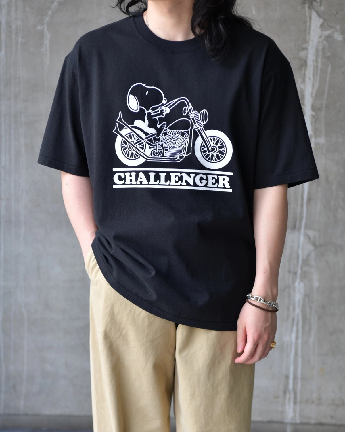 CHALLENGER / SNOOPY TEE (CLG-TS 026-007)