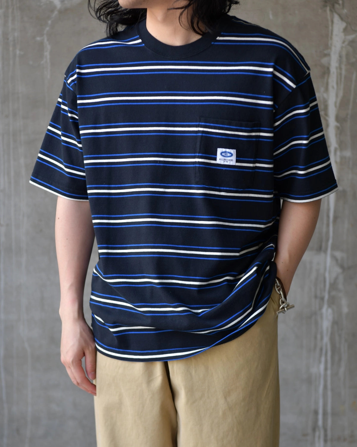 CHALLENGER / S/S AUTHENTIC BORDER TEE (CLG-CS 026-007)