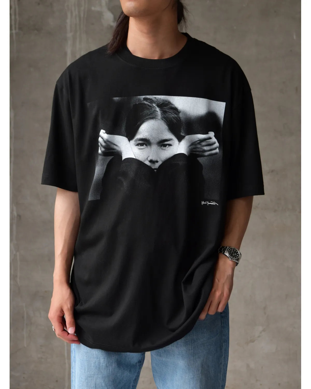 GDC × Bjork by Kevin Cummins / Monochrome Tee (GD0584-0104)