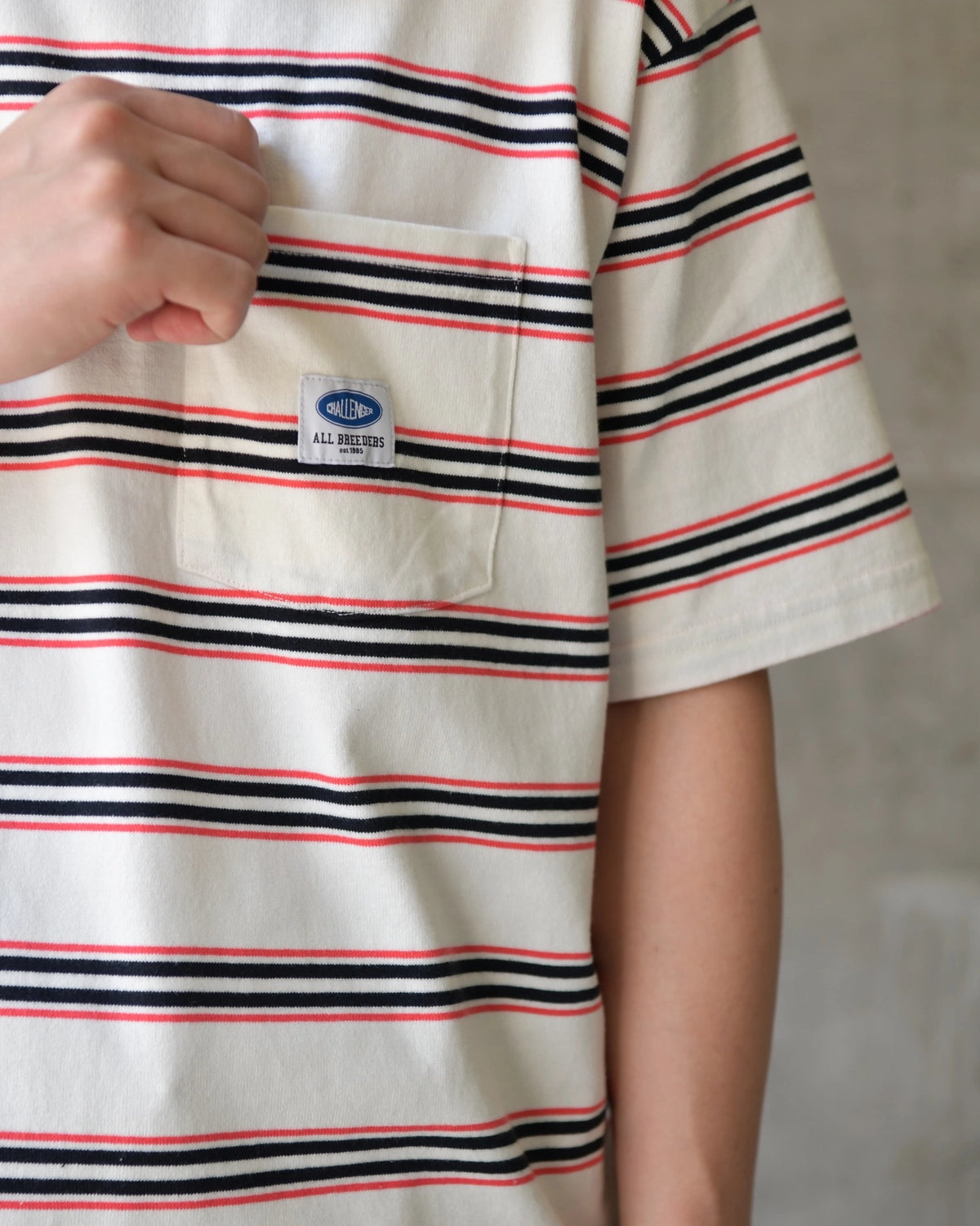 CHALLENGER / S/S AUTHENTIC BORDER TEE (CLG-CS 026-007)