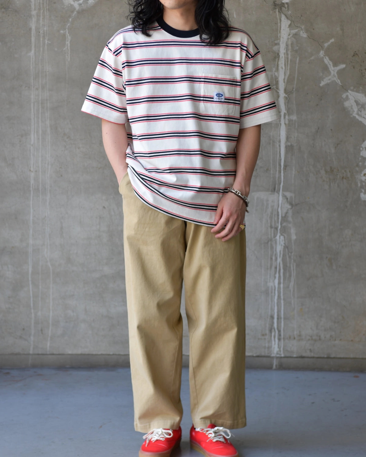 CHALLENGER / S/S AUTHENTIC BORDER TEE (CLG-CS 026-007)