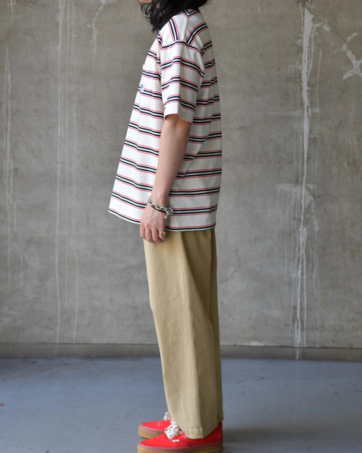 CHALLENGER / S/S AUTHENTIC BORDER TEE (CLG-CS 026-007)