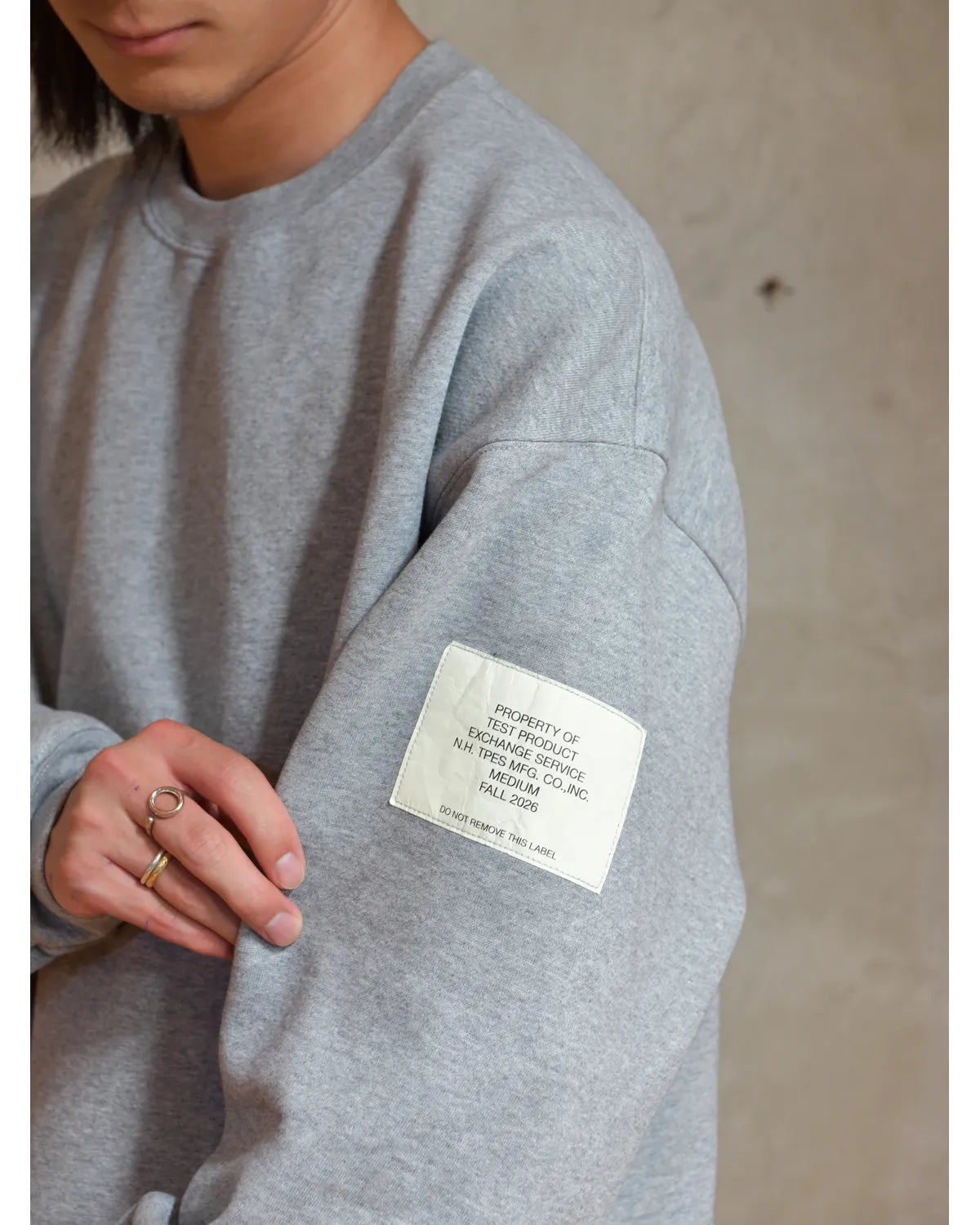 N.HOOLYWOOD TEST PRODUCT EXCHANGE SERVICE / CREWNECK SWEATSHIRT (9262-CS81)