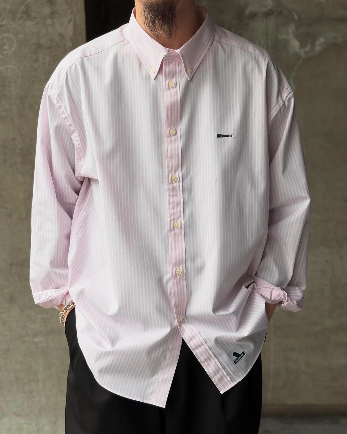 DESCENDANT / KENNEDT'S STRIPE LS PIGMENT DYE (251CPDS-SHM01)