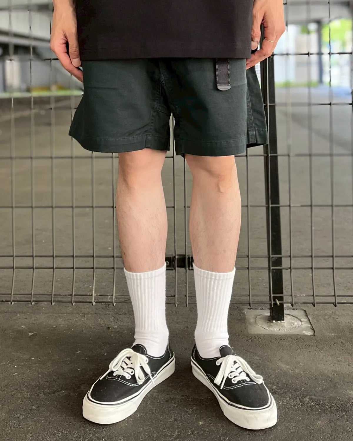 GOD SELECTION XXX / Back logo Cotton Easy shorts (GX-S26-SP-03)