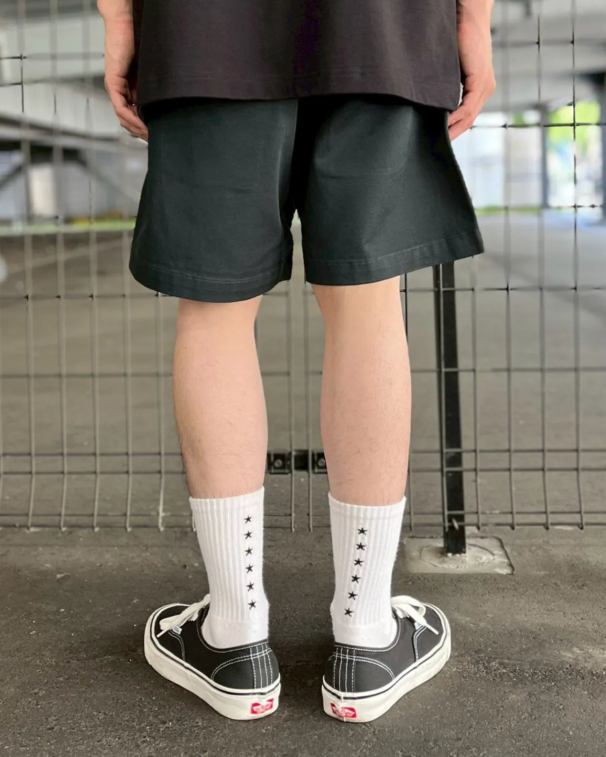 GOD SELECTION XXX / Back logo Cotton Easy shorts (GX-S26-SP-03)