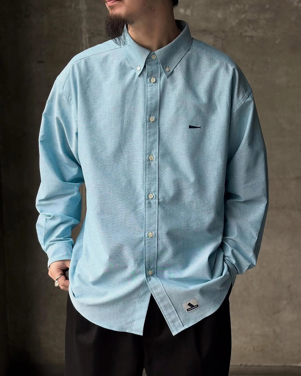 DESCENDANT / KENNEDT'S OXFORD LS SHIRT (251TQDS-SHM01)