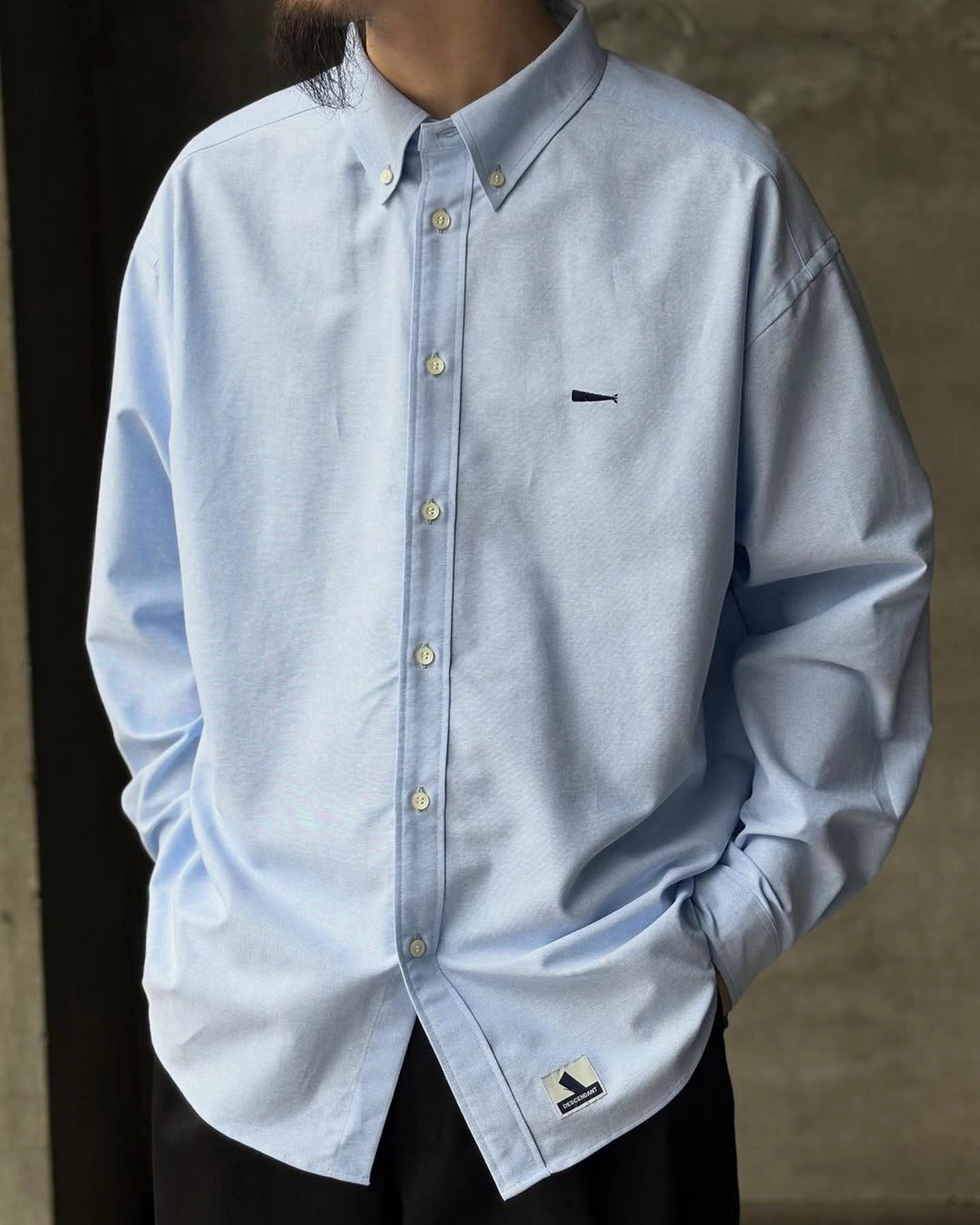 DESCENDANT / KENNEDT'S OXFORD LS SHIRT (251TQDS-SHM01)