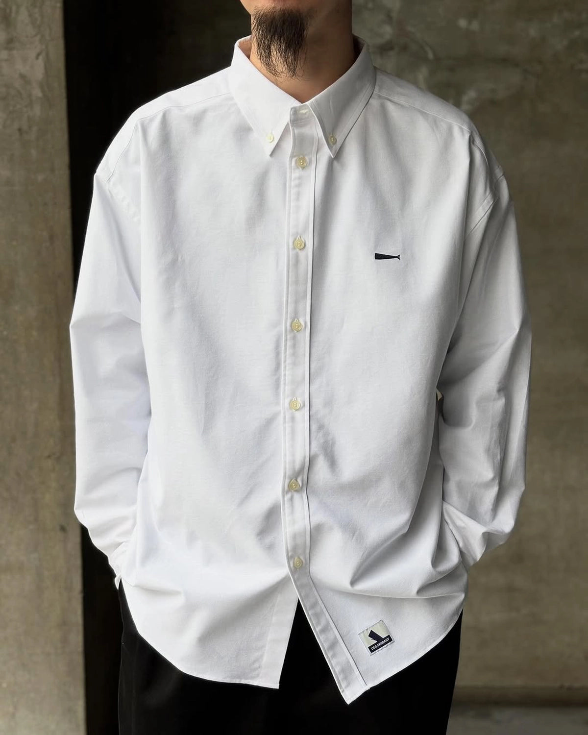 DESCENDANT / KENNEDT'S OXFORD LS SHIRT (251TQDS-SHM01)