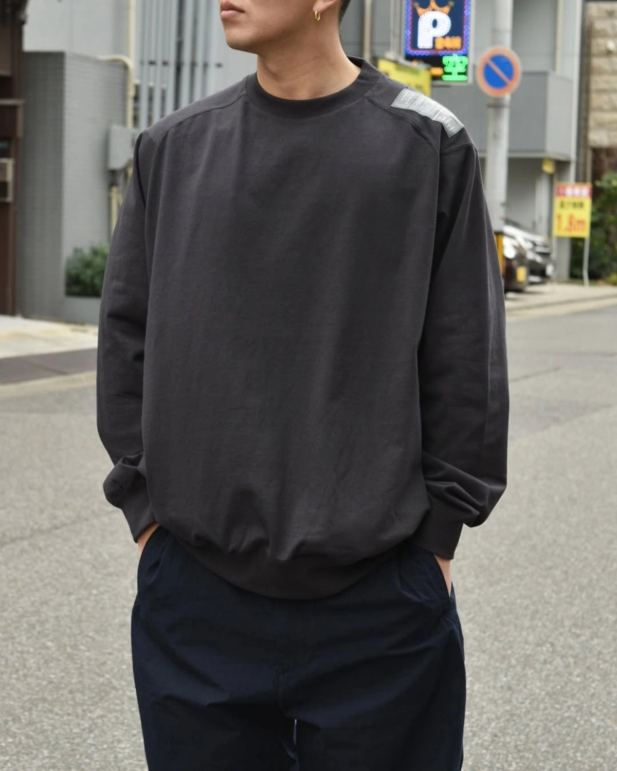 N.HOOLYWOOD TEST PRODUCT EXCHANGE SERVICE / CREWNECK LONG SLEEVE (9251-CS04-014)