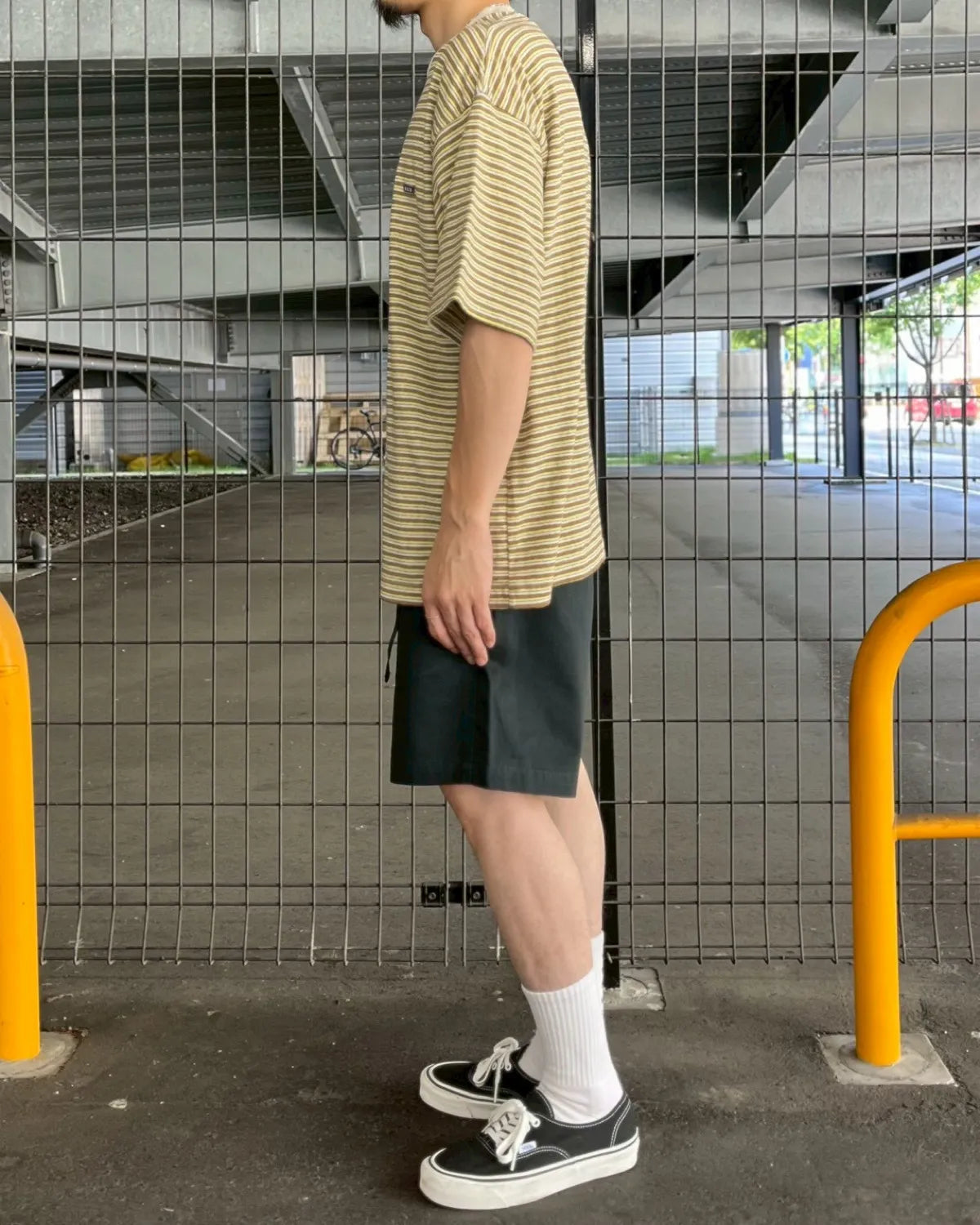 GOD SELECTION XXX / Mini Box Logo Border Tee (GX-S26-CS-07)