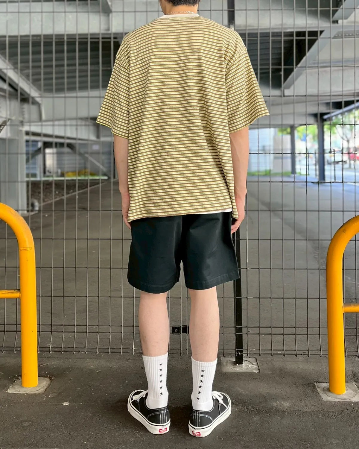 GOD SELECTION XXX / Mini Box Logo Border Tee (GX-S26-CS-07)