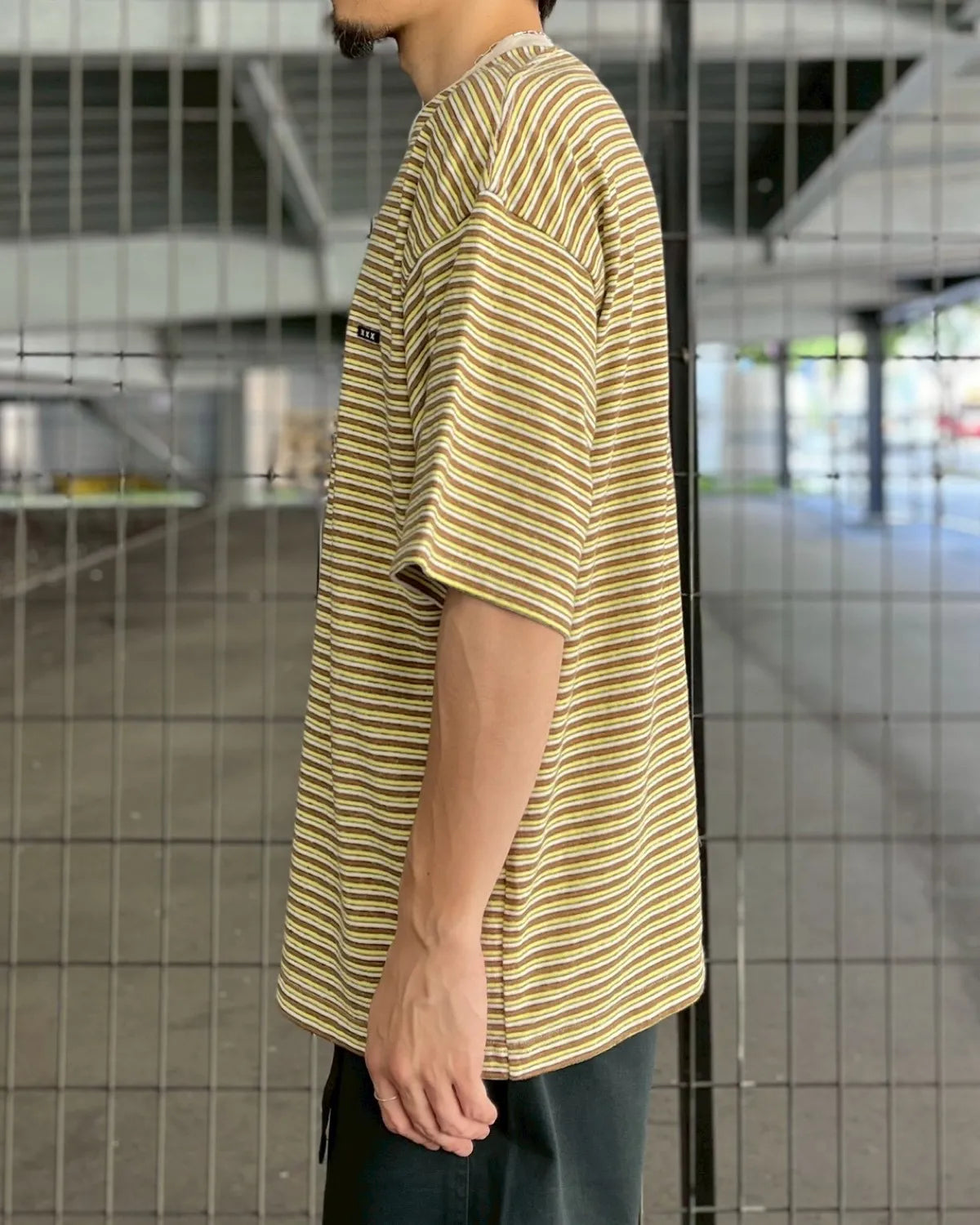 GOD SELECTION XXX / Mini Box Logo Border Tee (GX-S26-CS-07)