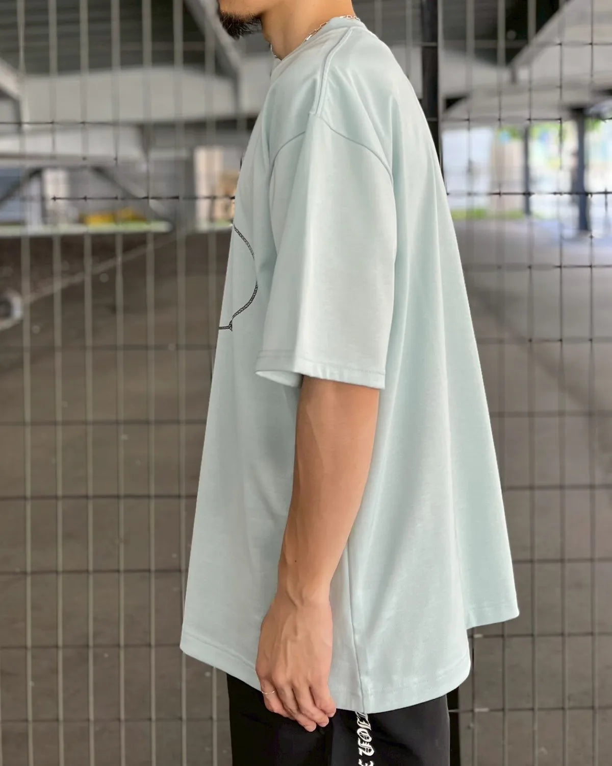 GOD SELECTION XXX / "Oval Rope" Logo Tee (GX-S26-ST-11)