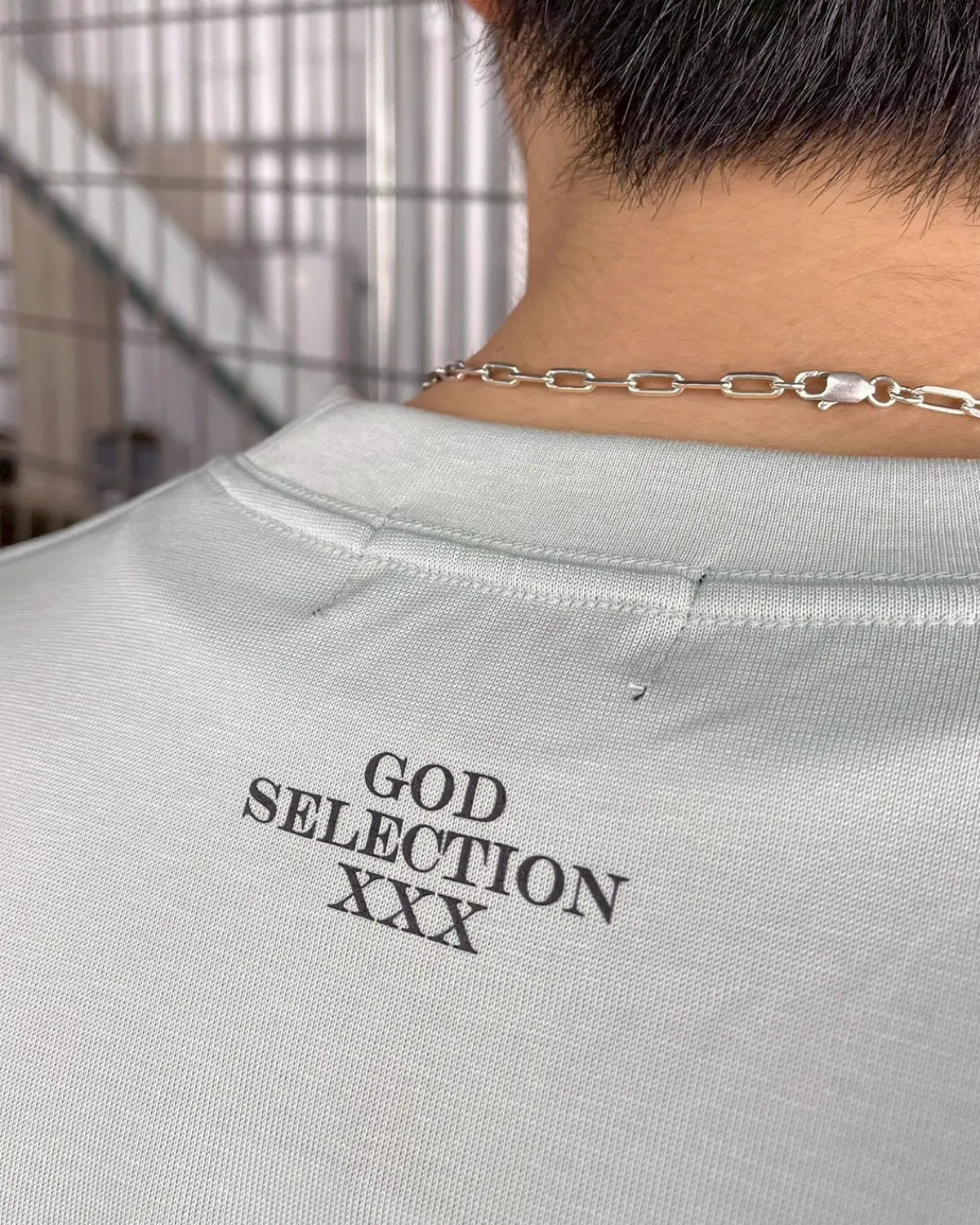 GOD SELECTION XXX / "Oval Rope" Logo Tee (GX-S26-ST-11)