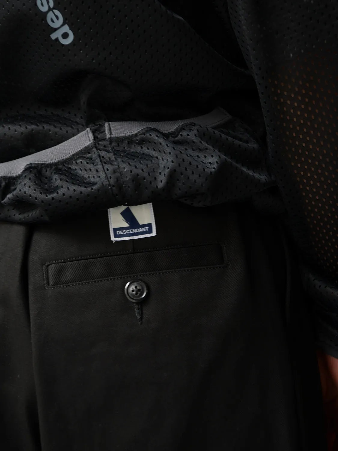 DESCENDANT / DC-3 ORGANIC COTTON TWILL TROUSERS (261TQDS-PTM01)