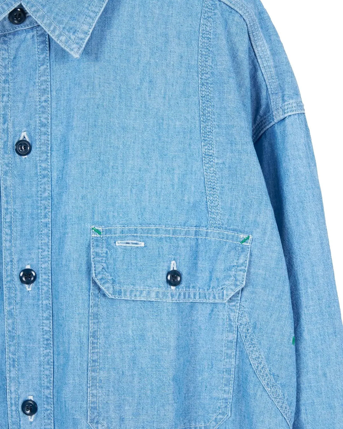 MASSES / CHAMBRAY WORK SHIRT (1252001013)
