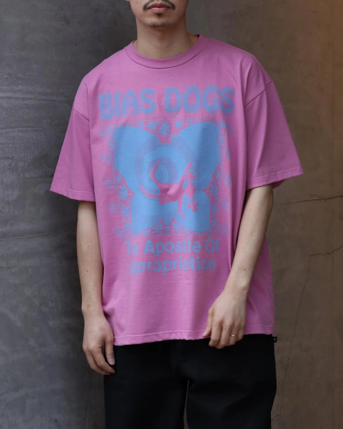 BIAS DOGS / × EVISEN BIAS DOGS 2HD CREW SWEAT