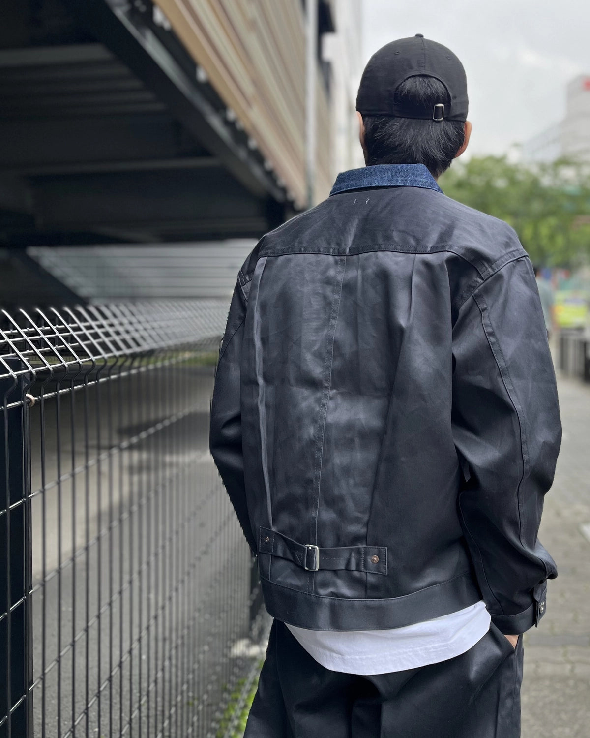 SEQUEL / DENIM COLLAR JACKET (SQ-26AW-JK-01)