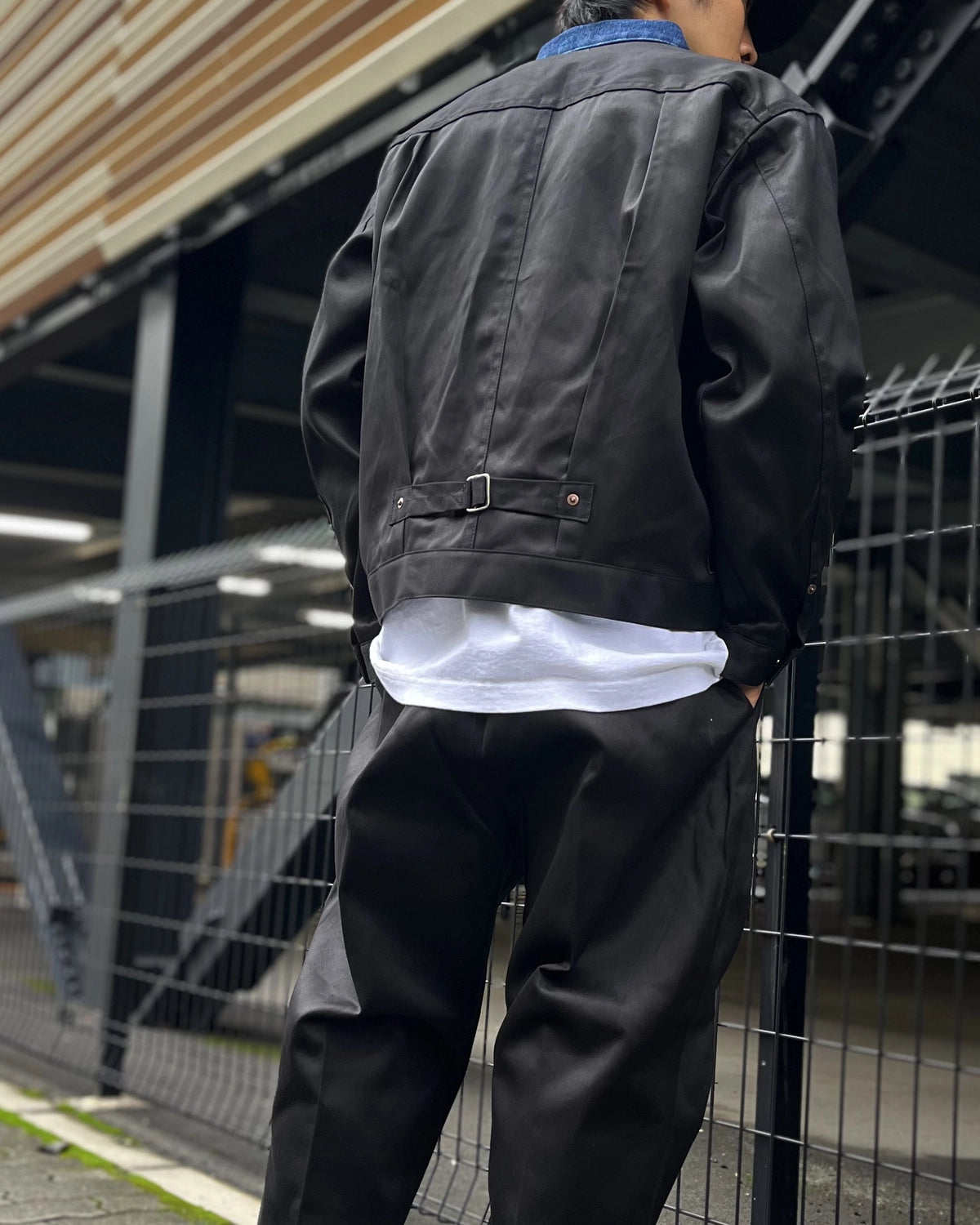 SEQUEL / DENIM COLLAR JACKET (SQ-26AW-JK-01)