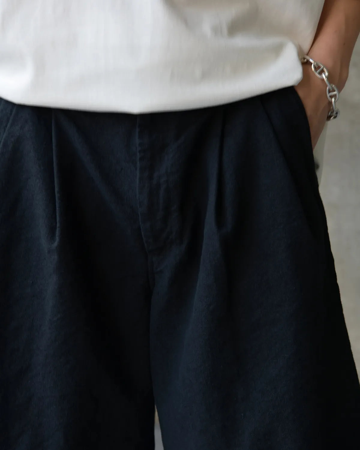 COOTIE PRODUCTIONS® / C/Li Canvas 2 Tuck Short Trousers (CTE-26S105)