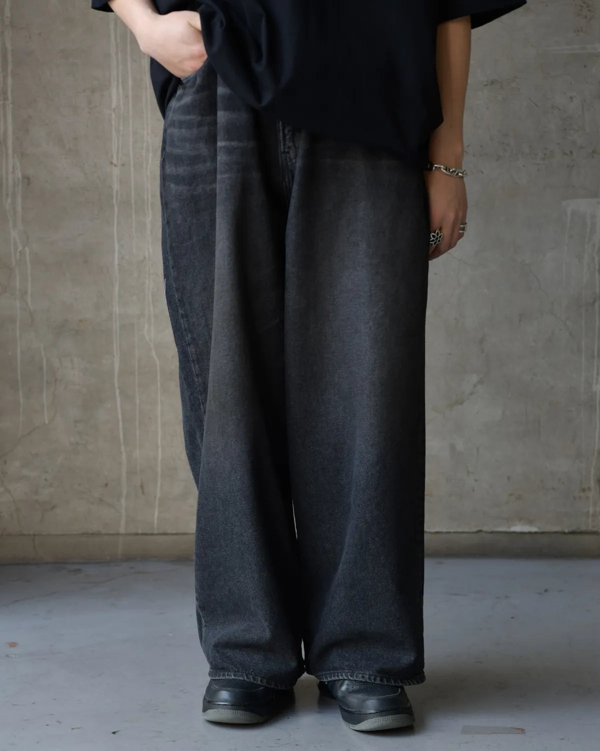 COOTIE PRODUCTIONS® / 12.5oz Denim 5 Pocket Extra Baggy Pants (CTE-26S113)
