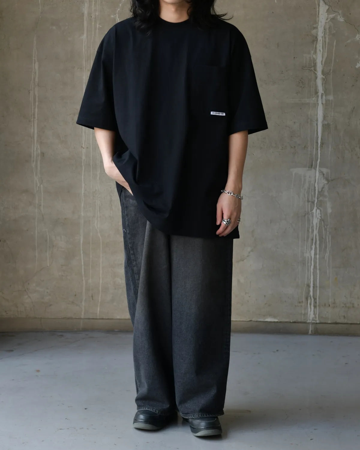 COOTIE PRODUCTIONS® / 12.5oz Denim 5 Pocket Extra Baggy Pants (CTE-26S113)