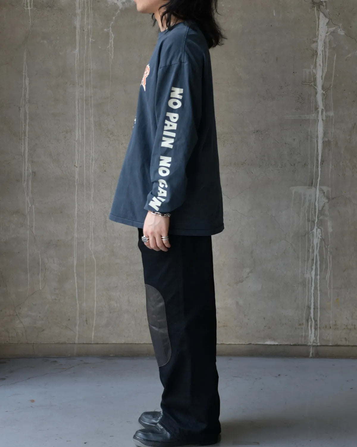 CHALLENGER / L/S PIGMENT SNAKE TEE (CLG-TS 026-014)