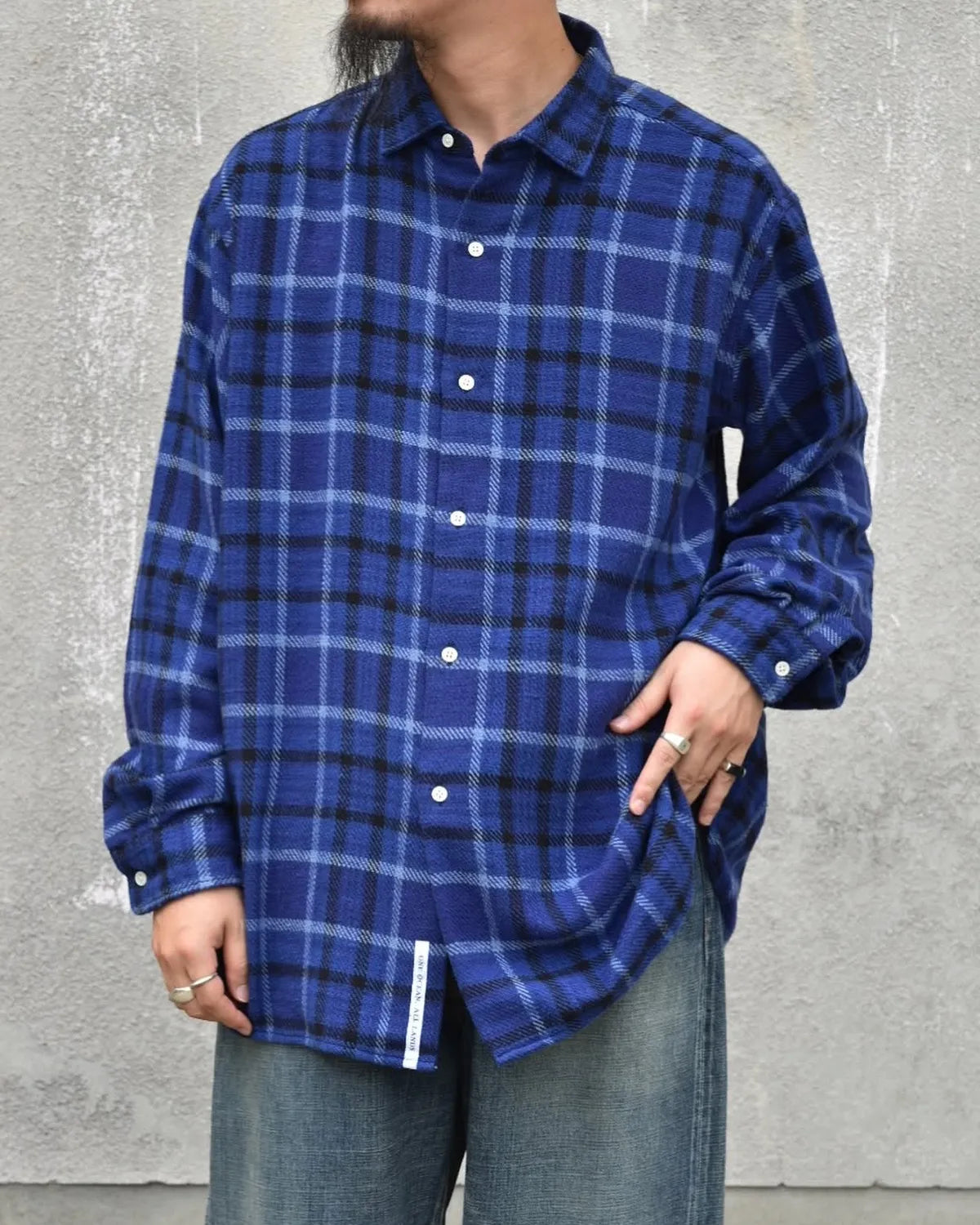nanamica / Heavy Flannel Shirt (S25FG046)