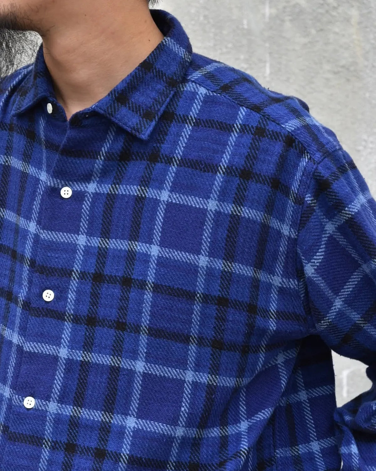 nanamica / Heavy Flannel Shirt (S25FG046)