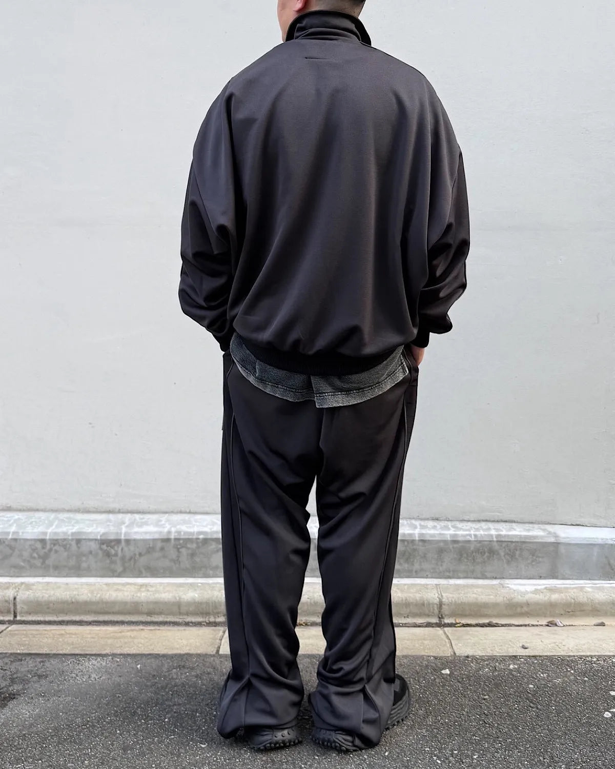 Maison MIHARA YASUHIRO / Wide Back Track Jacket (A17JK561)