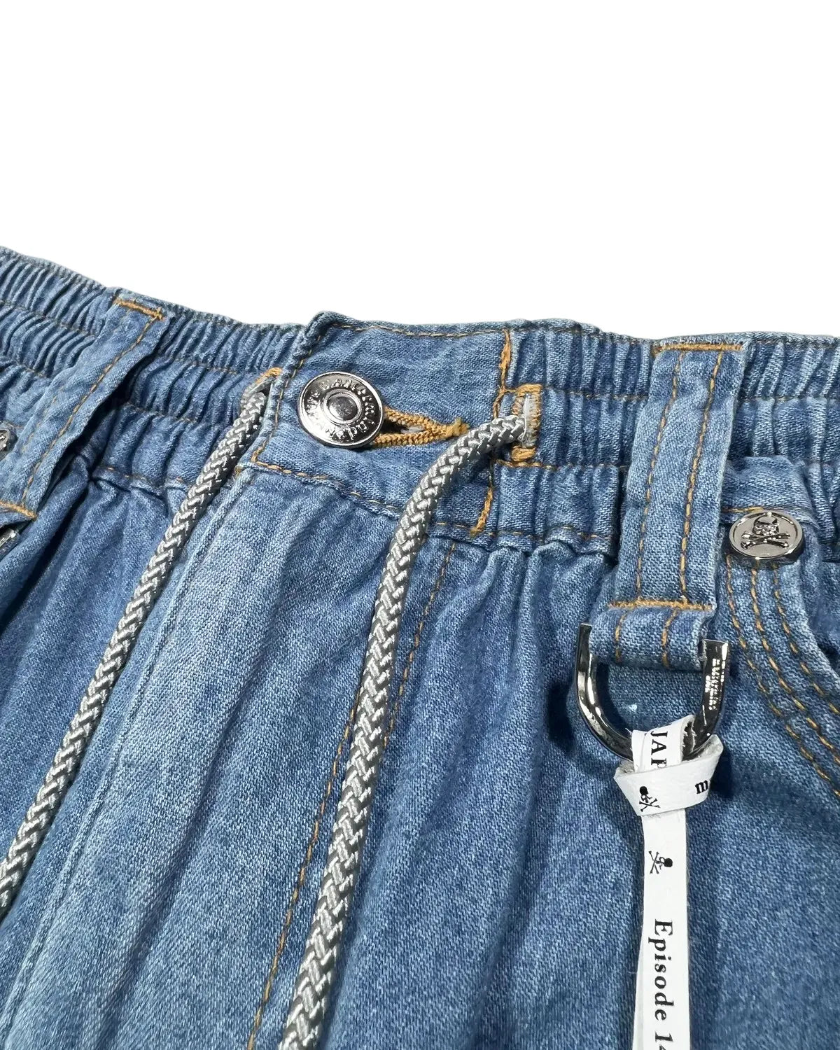 mastermind JAPAN / MJ DISTRESSED EASY DENIM SHORTS (MJ25E14-PA024)