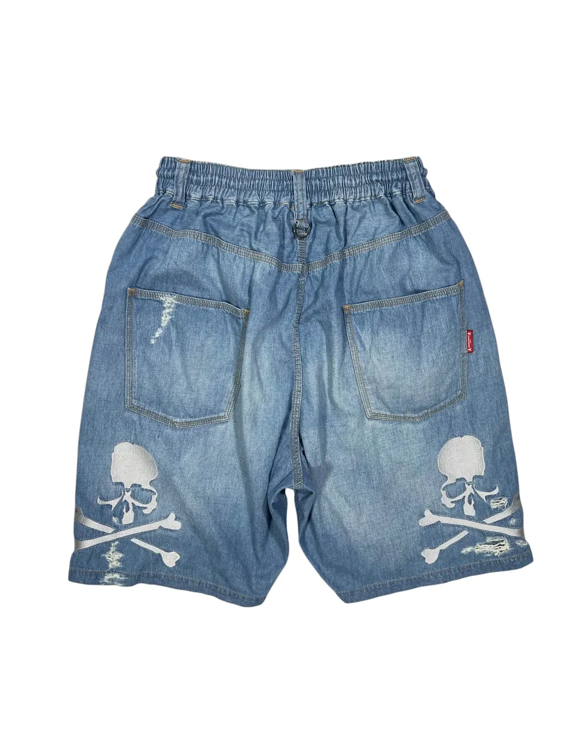 mastermind JAPAN / MJ DISTRESSED EASY DENIM SHORTS (MJ25E14-PA024)