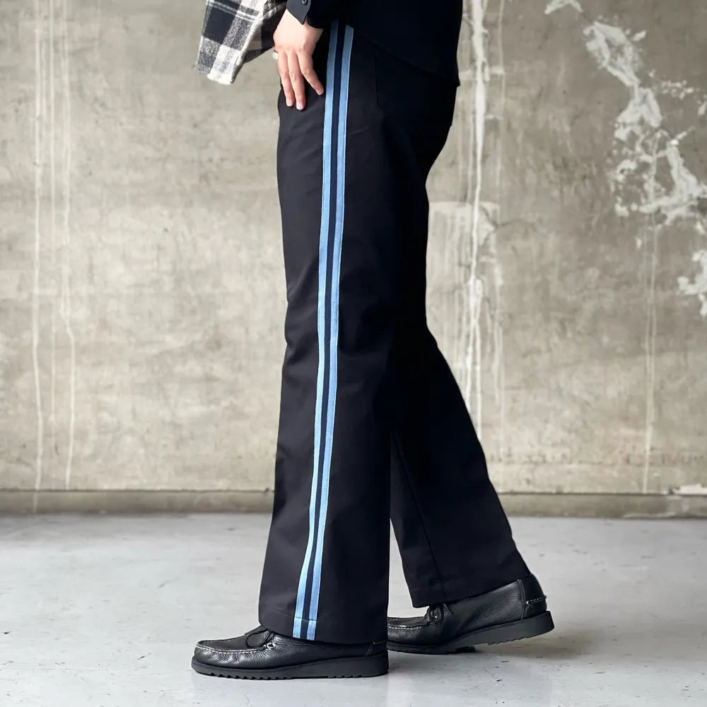 SON OF THE CHEESE / Center Crease Side Stripe Pants