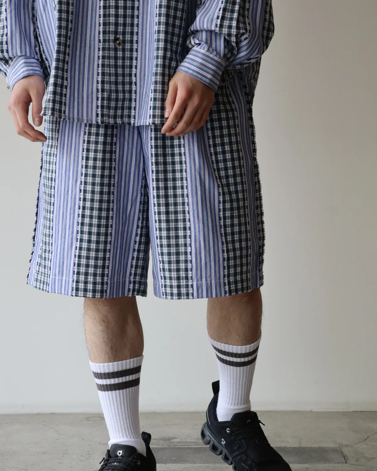 P.A.M.(Perks And Mini) / PATCH WORK A RUSSELL SHORTS (80089)