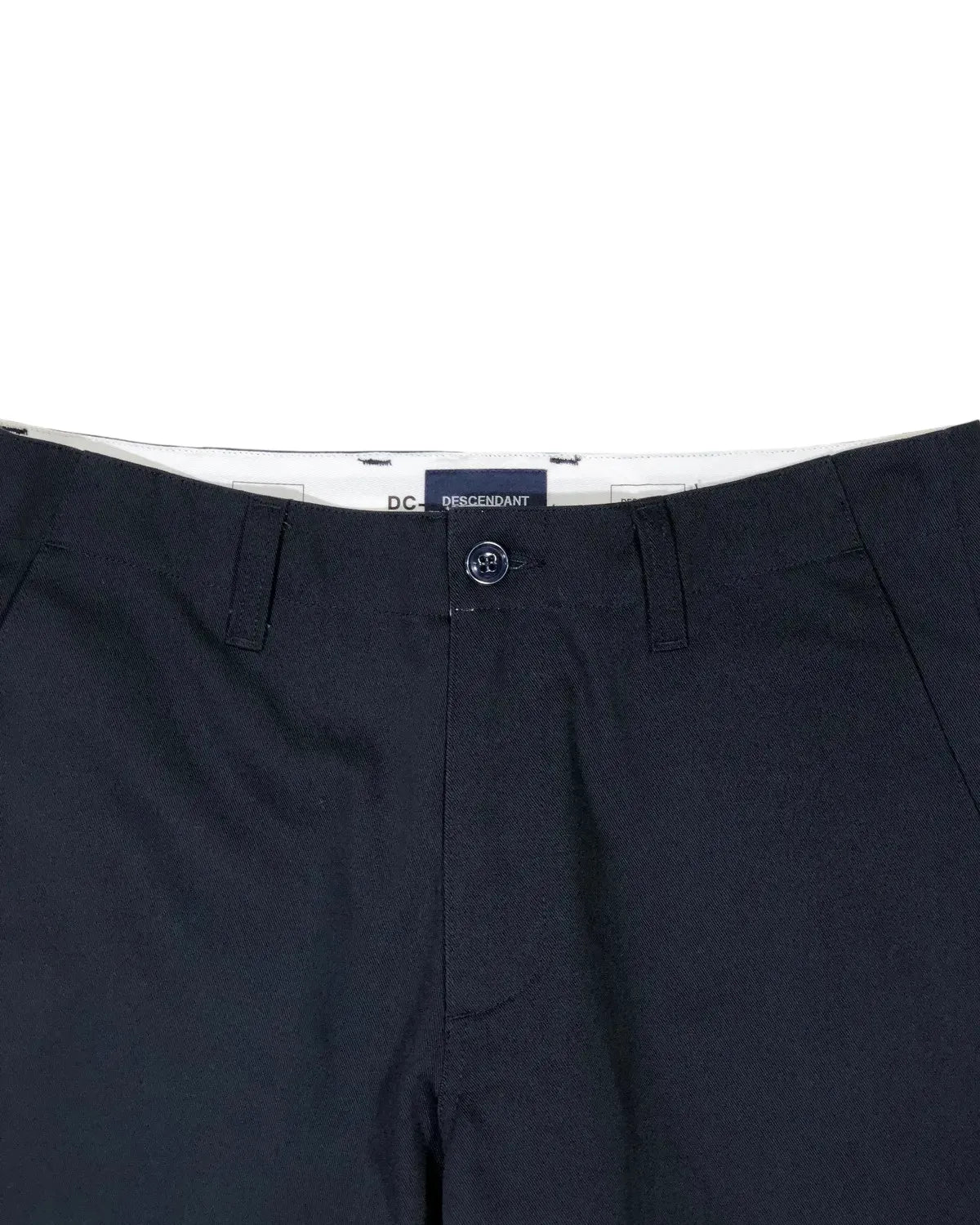 DESCENDANT / DC-6 ORGANIC COTTON TWILL TROUSERS (252WVDS-PTM01)