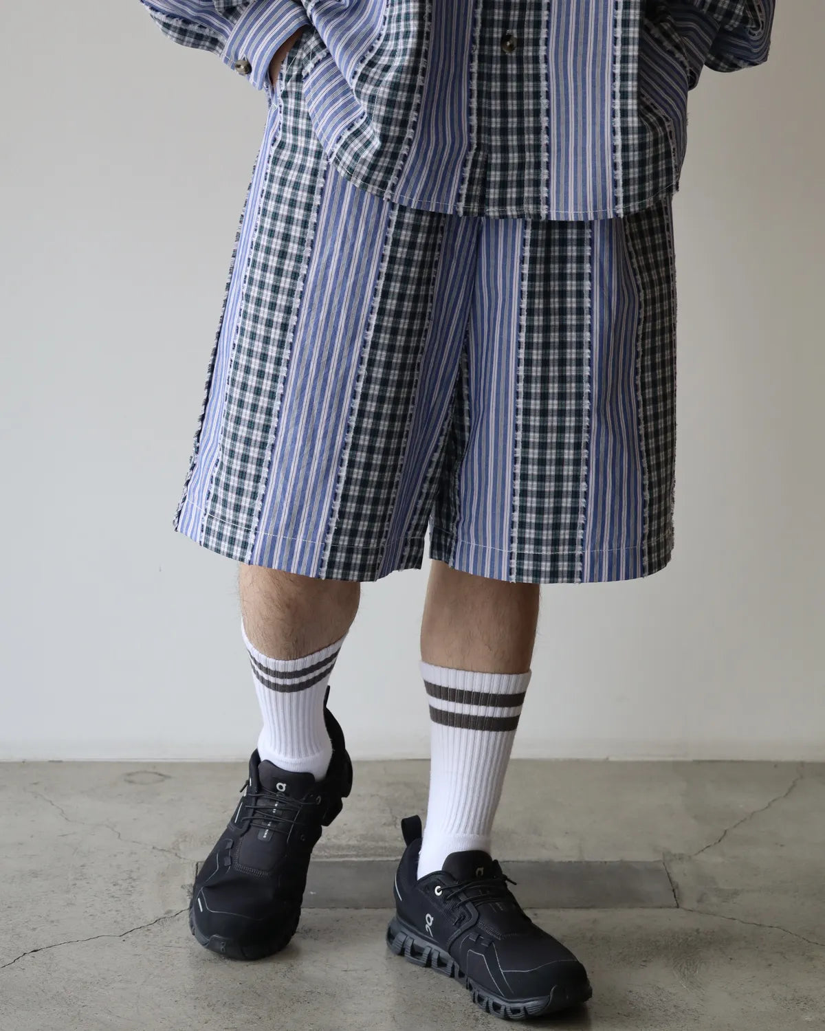 P.A.M.(Perks And Mini) / PATCH WORK A RUSSELL SHORTS (80089)