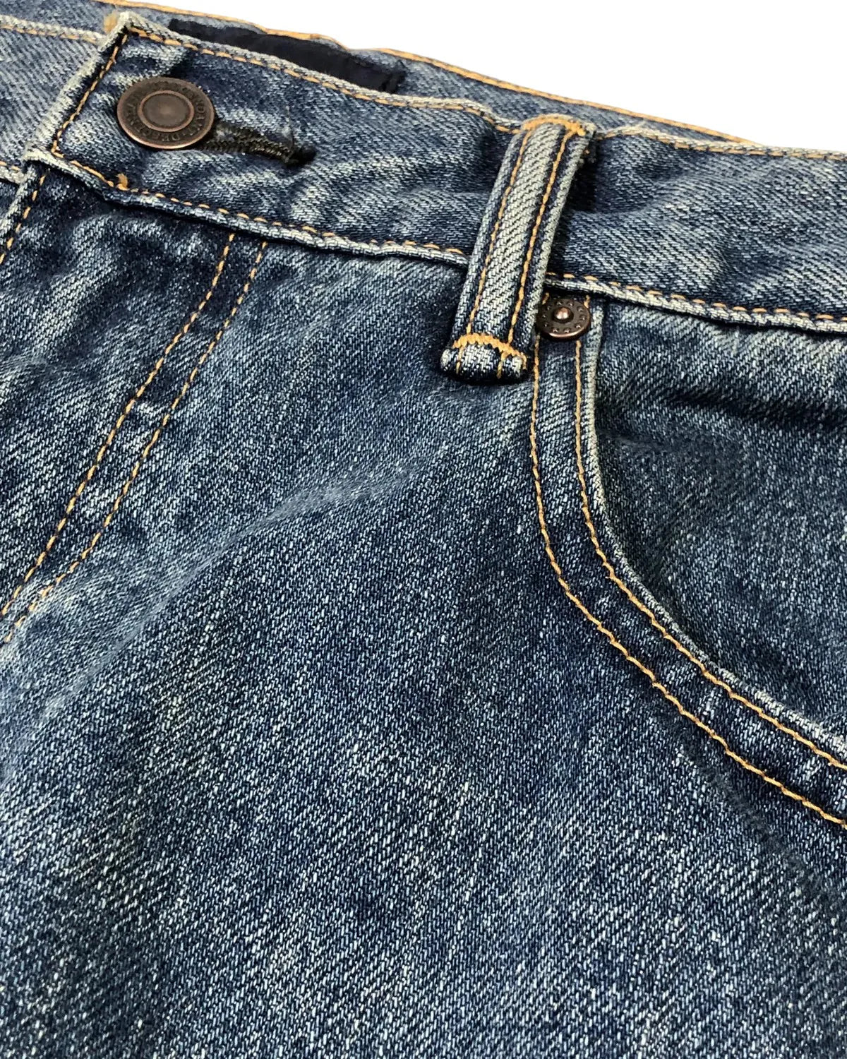 DESCENDANT / 1995 DENIM TROUSERS BUGGY LIGHT WASH (252WVDS-PTM04)
